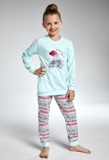 Пижама для девочки Hippo Cornette арт.594/95