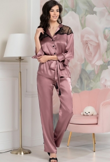 Пижама шелковая Olivia Mia-Mia 3646-1