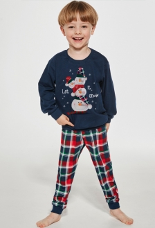 Пижама для мальчика Snowman 2 Cornette 966/154-2-152