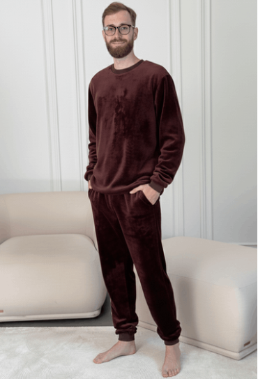 Пижама мужская велсофт Теплик Cosy VEL050