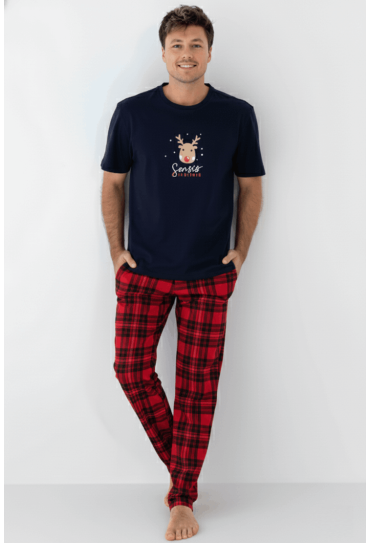 Пижама мужская хлопок Nathan Sensis 08-769