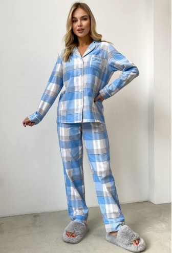 Пижама женская фланелевая Mi-Mi 12-03