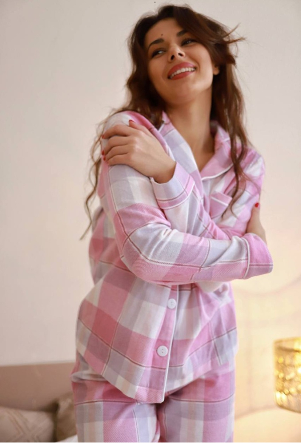 Пижама женская фланелевая Mi-Mi 12-05