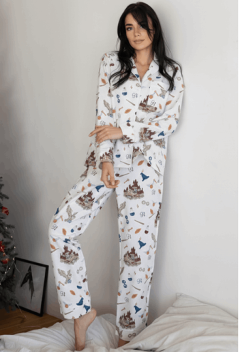 Пижама женская фланелевая Mi-Mi 12-07PT