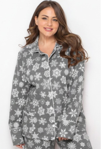 Піжама жіноча фланелева MiaNaGreen П1515