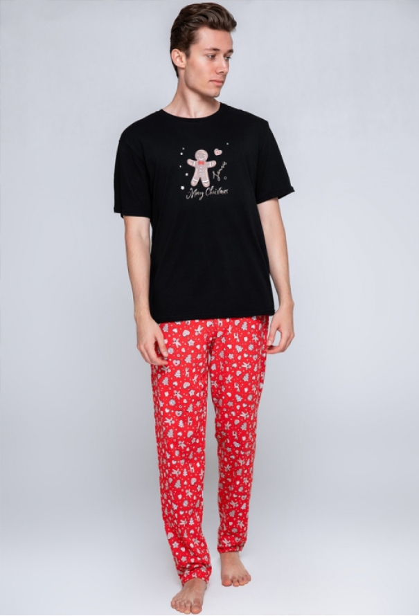 Пижама мужская хлопок Mike Sensis 08-481