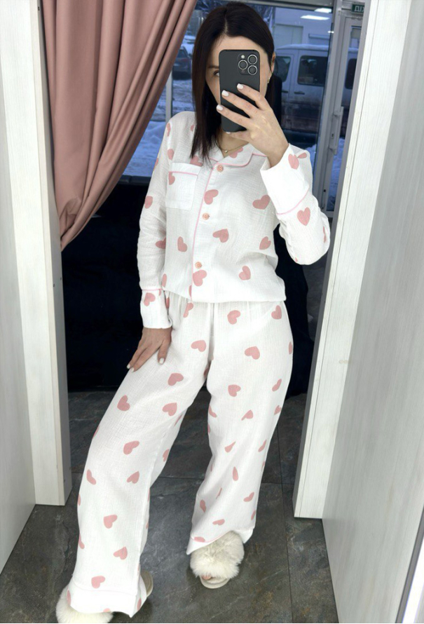 Пижама женская муслиновая BO.Brand 200963 фото