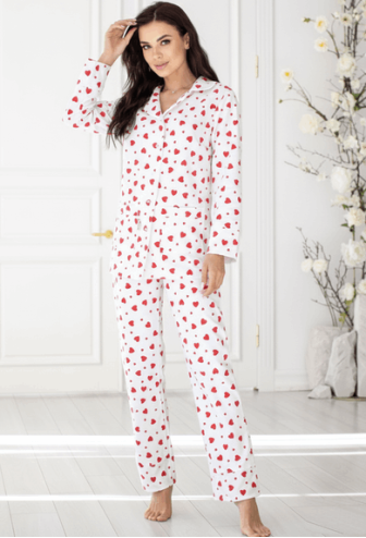 Пижама женская фланелевая MiaNaGreen П650