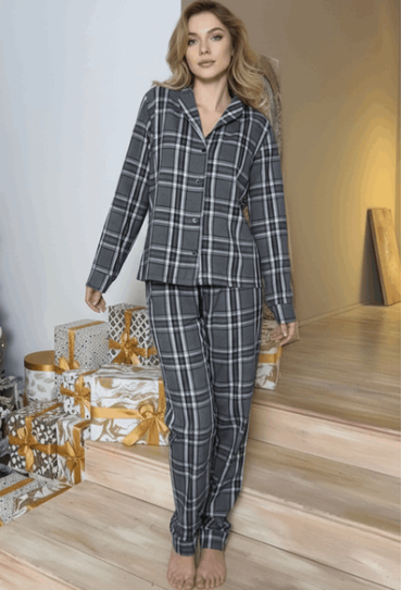 Піжама жіноча фланелева Cosy F671P01_N