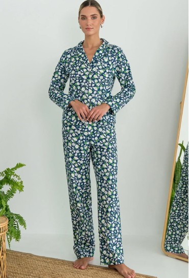 Піжама жіноча фланелева Chamomile Forly FL0057-53-69