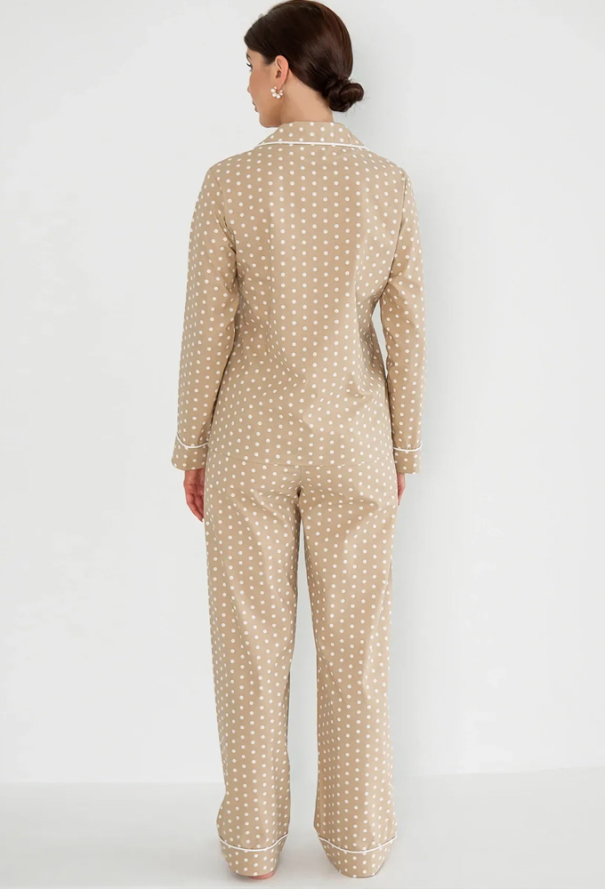 Піжама жіноча бавова Creamy Flakes Forly HL0010-55-69