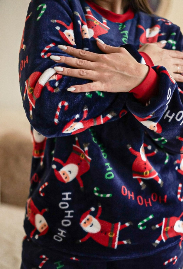 Пижама женская велсофт Santa Cosy VEL061 фото