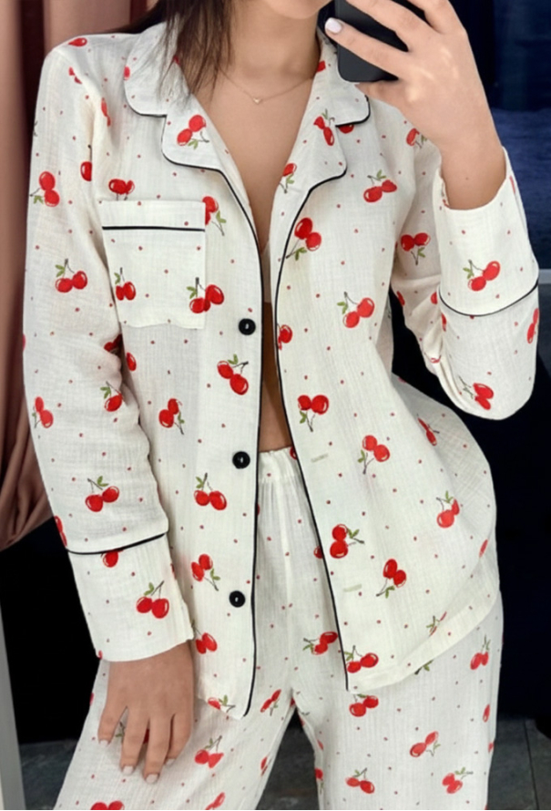 Пижама женская муслиновая BO.Brand 200964V фото