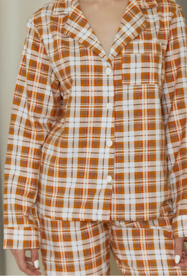 Пижама женская фланелевая Pumpkin Forly FL0057-99-69