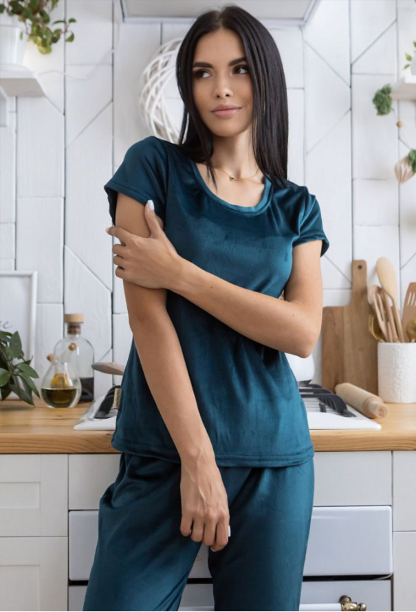 Піжама велюрова MiaNaGreen Пб1605 фото