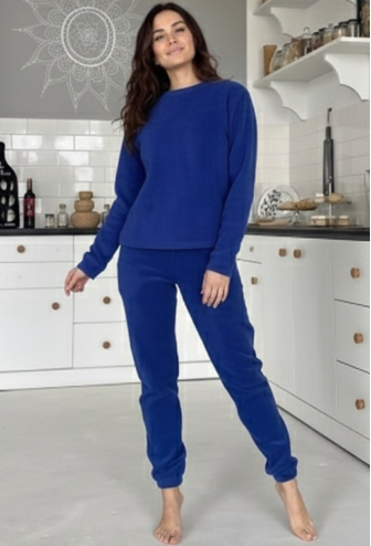 Піжама жіноча флісова Violet delux П-М-110VS