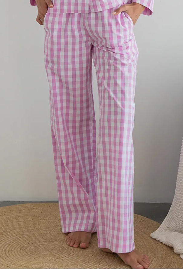Піжама жіноча бавовна Rose Plaid Forly HL0073-32-69 фото