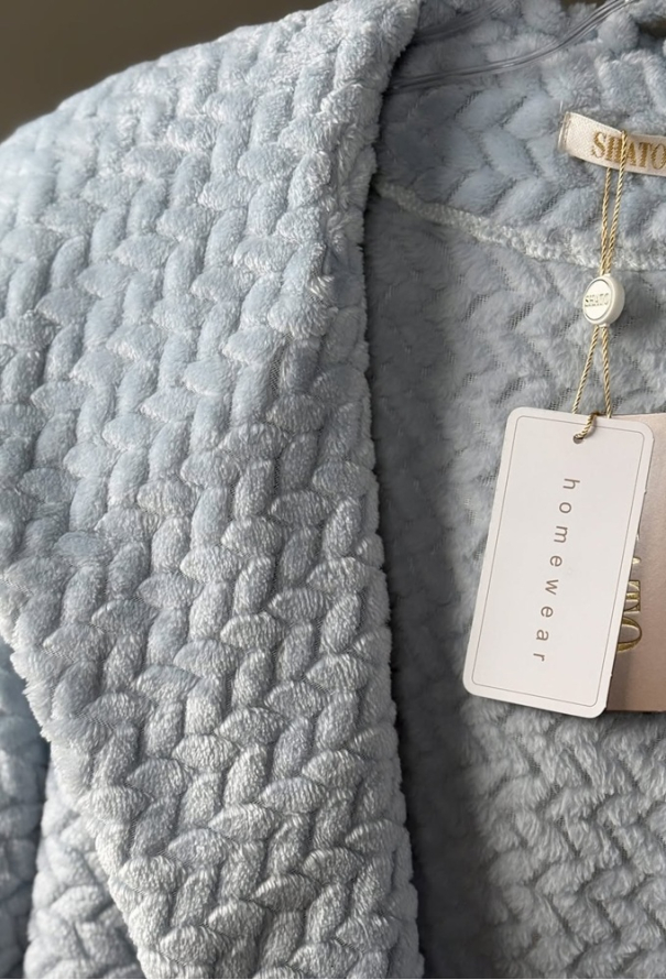 Халат жіночий плюшевий Shato 2338LB