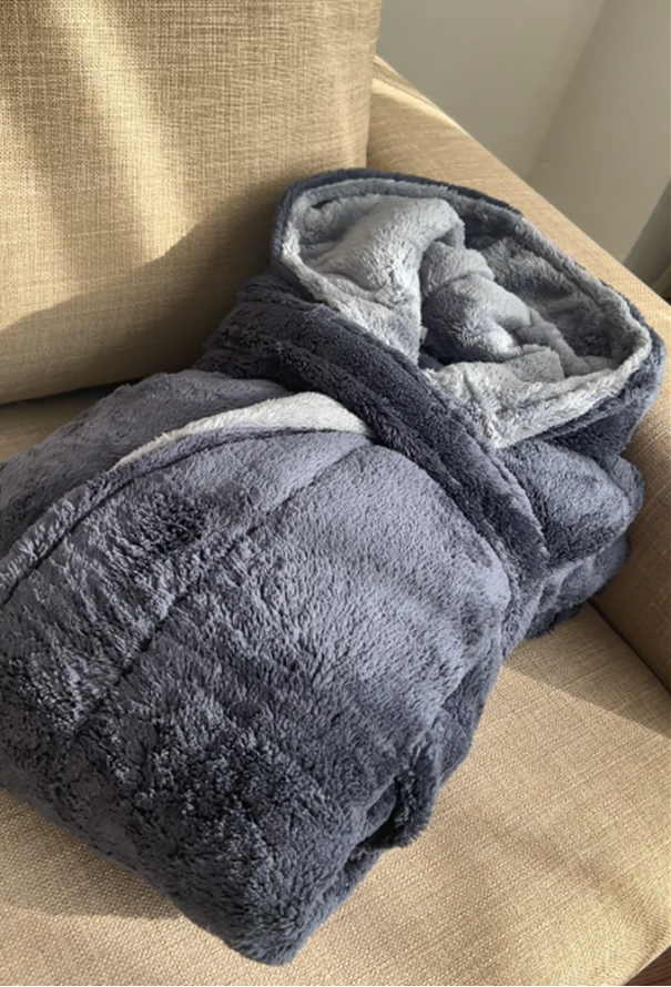 Халат чоловічий велсофт Tomiko 4002GS фото