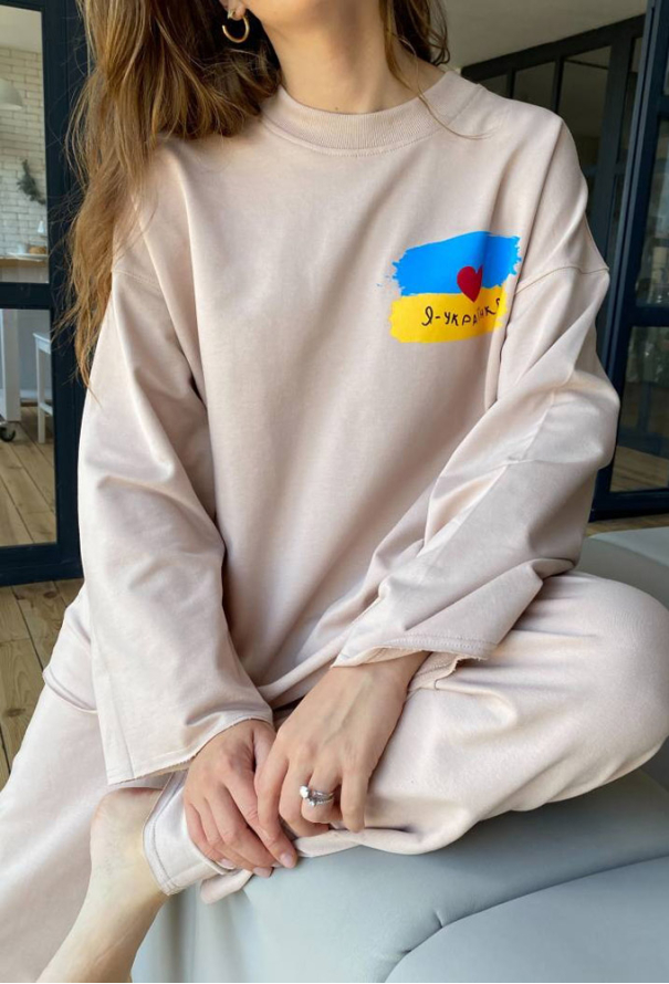 Костюм жіночий бавовна Violet delux К-М-6BZ фото