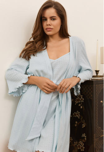 Халат женский трикотажный Sandra Your Touch SN-5031