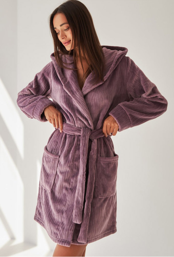 Халат женский велсофт Barwa Garments 0227BZ фото