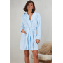 Халат женский велсофт Barwa Garments 0227BL
