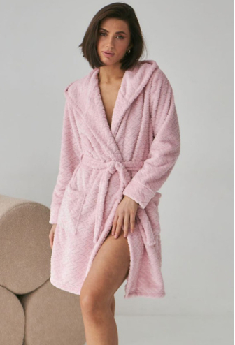 Халат женский велсофт Barwa Garments 0227RZ
