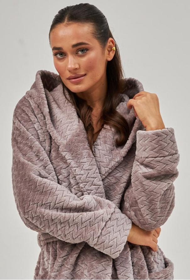 Халат женский велсофт Barwa Garments 0227/1KP фото