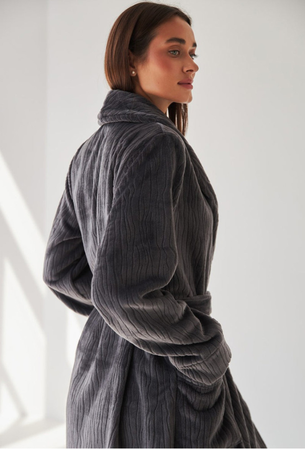 Халат женский велсофт Barwa Garments 0228TS фото
