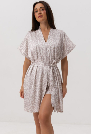 Халат женский шелковый Barwa Garments 0242LK