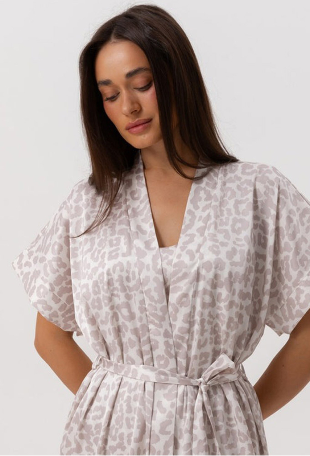 Халат женский шелковый Barwa Garments 0242LK фото
