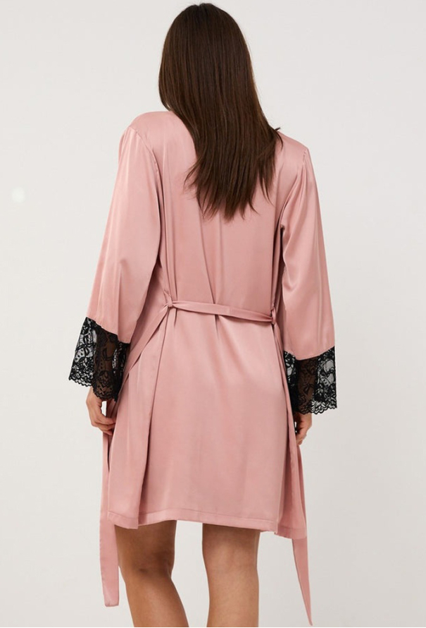 Халат женский шелковый Barwa Garments 0389PD фото