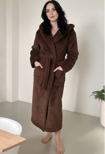 Халат женский велсофт Cuddle Cosy VELC01ZN