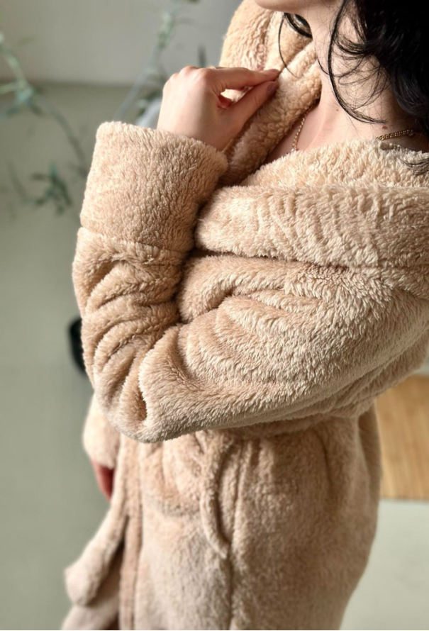 Халат жіночий велсофт Cuddle Cosy VELC02zh фото