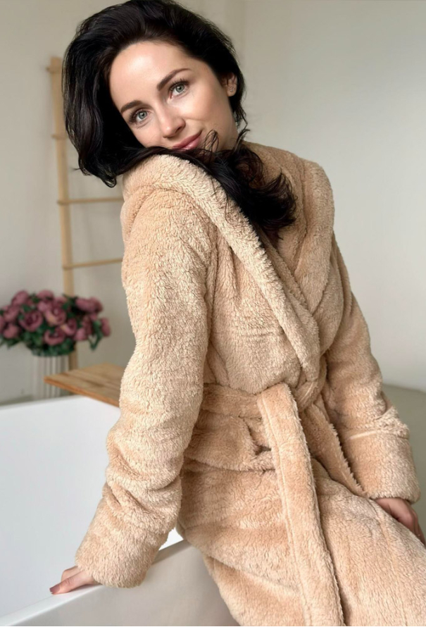 Халат жіночий велсофт Cuddle Cosy VELC02zh фото