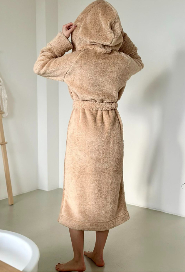 Халат жіночий велсофт Cuddle Cosy VELC02zh фото