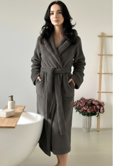 Халат женский велсофт Cuddle Cosy VELC03ZN