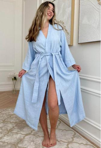 Халат женский муслиновый Duna Cosy M92W