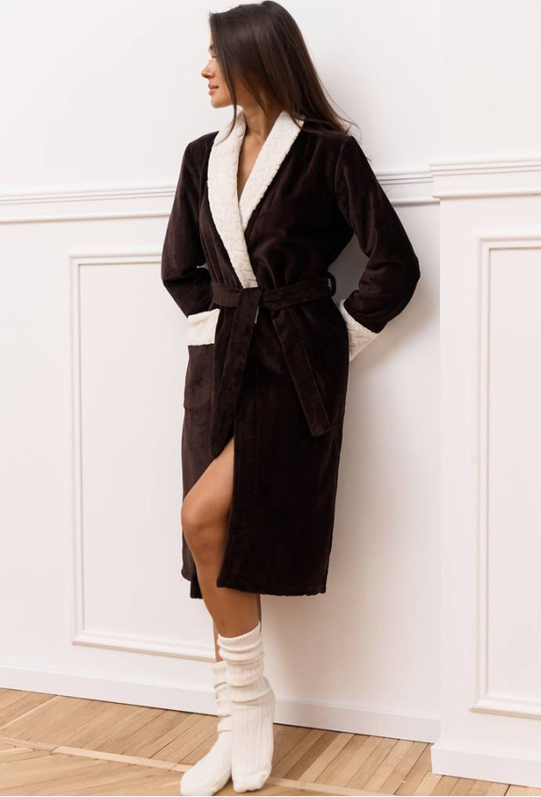 Халат женский махровый DaLi 14-02SK фото