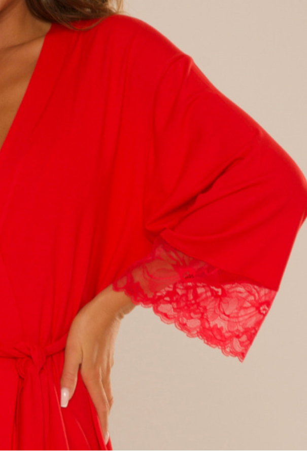 Халат женский вискоза De Lafense 041KR фото