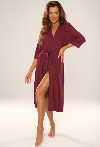 Халат женский вискоза Visa De Lafense 942BG