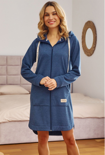 Халат жіночий трикотажний Doctor Nap SMZ.7228
