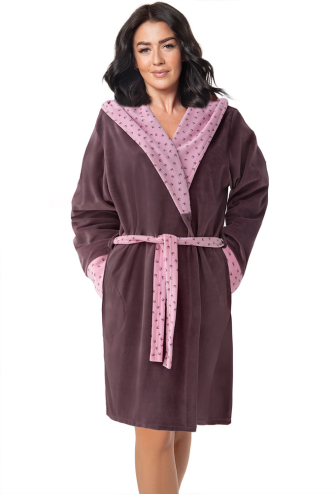 Халат женский велюровый Dorota FR-131CS