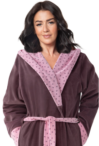 Халат женский велюровый Dorota FR-131CS