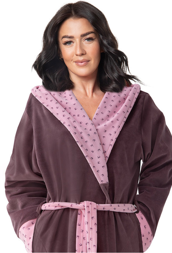 Халат женский велюровый Dorota FR-131CS фото