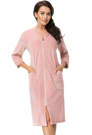 Халат женский велюровый Dorota FR-331PD