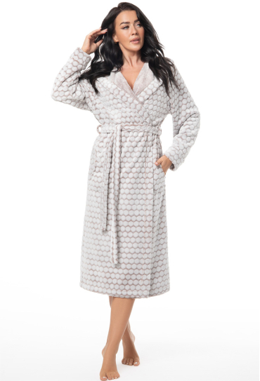 Халат женский плюшевый Dorota FR-403BZ