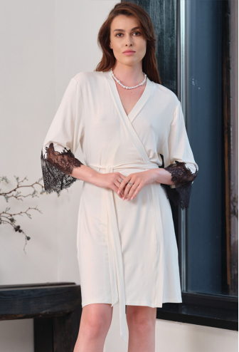 Халат жіночий бамбук Elegent Enigma Effetto 03332ML-3