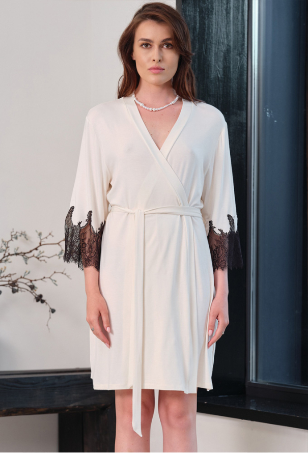 Халат жіночий бамбук Elegent Enigma Effetto 03332ML-3 фото